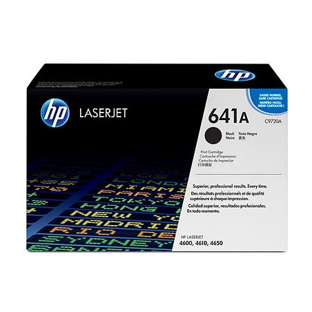 Toner HP 641A (C9720A) czarny 9000str Color LaserJet 4600/4650