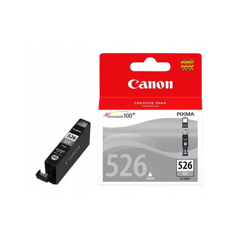 Tusz CANON (CLI-526GY/4544B001) szary 500str IP4850/MG6150