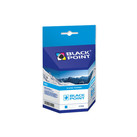 Tusz BLACK POINT (BPBLC1100/980XLC) niebieski 1500str zamiennik BROTHER (LC980C/LC1100C)