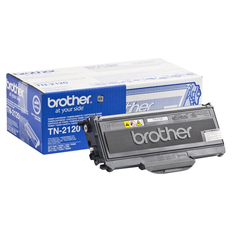 Toner BROTHER (TN-2120) czarny 2600str DCP-7030/HL-2140/MFC-7320