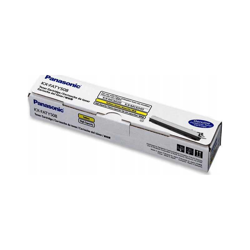 Toner PANASONIC (KX-FATY508E) żółty 4000str KX-MC6020PD