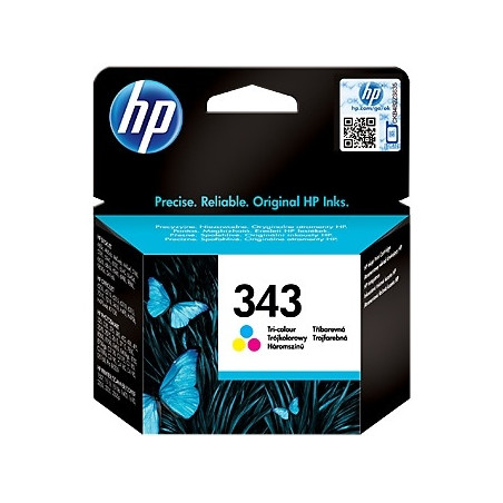 Tusz HP 343 (C8766EE) kolor 260str 460/5740/5745/5940/6520/6540
