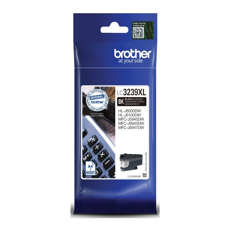 Tusz BROTHER (LC3239XLBK) czarny 111,40ml/6000str