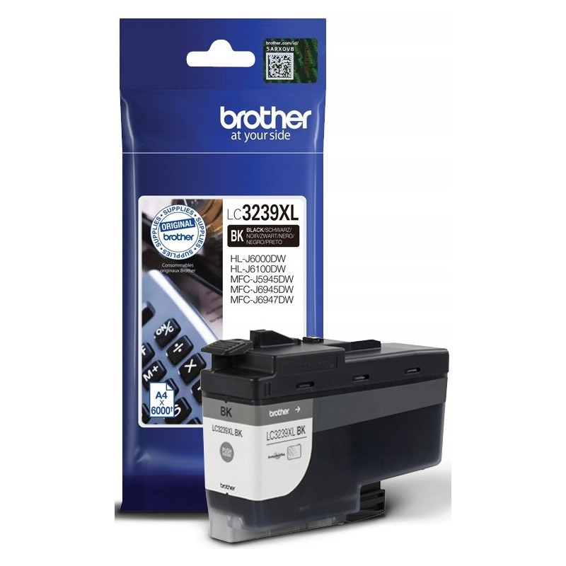 Tusz BROTHER (LC3239XLBK) czarny 111,40ml/6000str