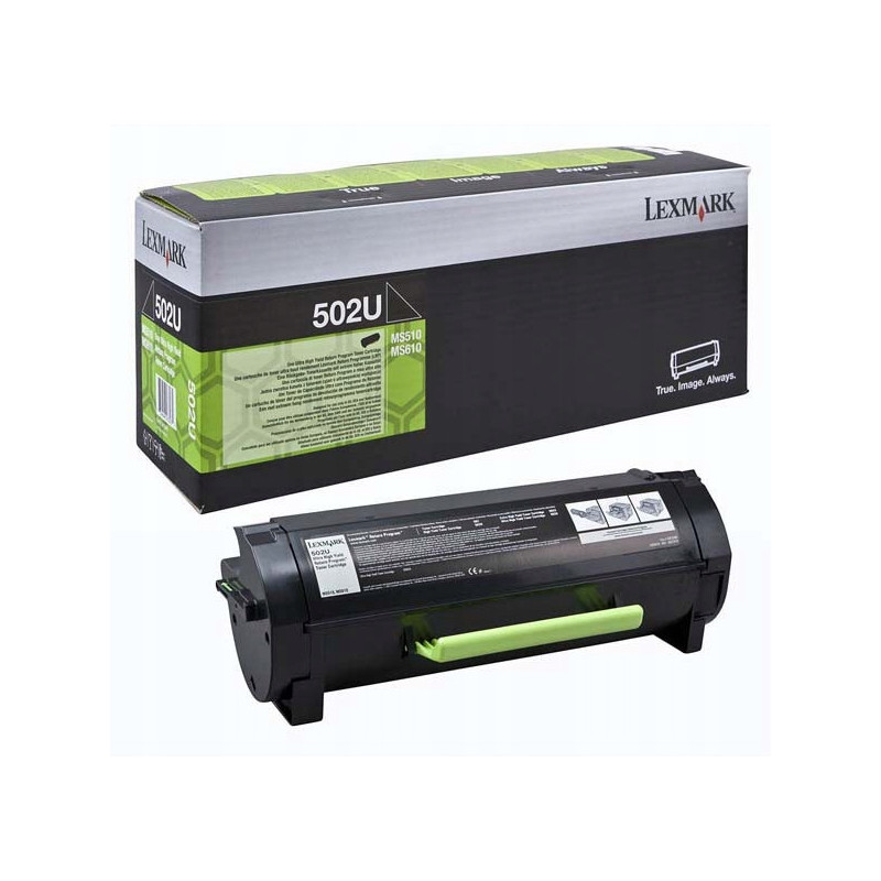 Toner LEXMARK (502U/50F2U00/50F2U0E) czarny 20000str