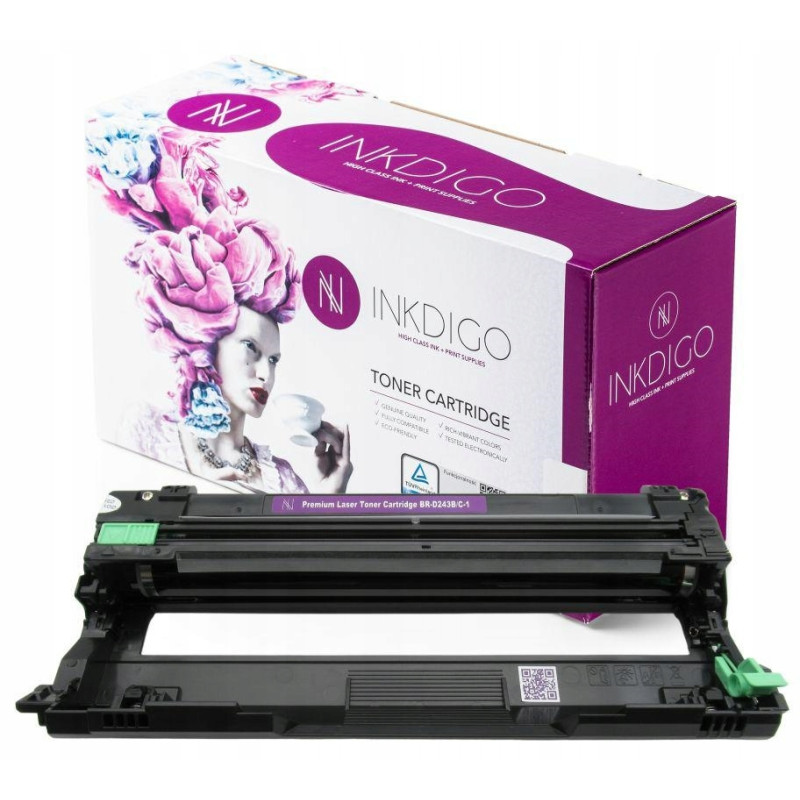 Bęben INKDIGO (BR-D243B/C-1) 1szt 18000str zamiennik BROTHER (DR-243CL)