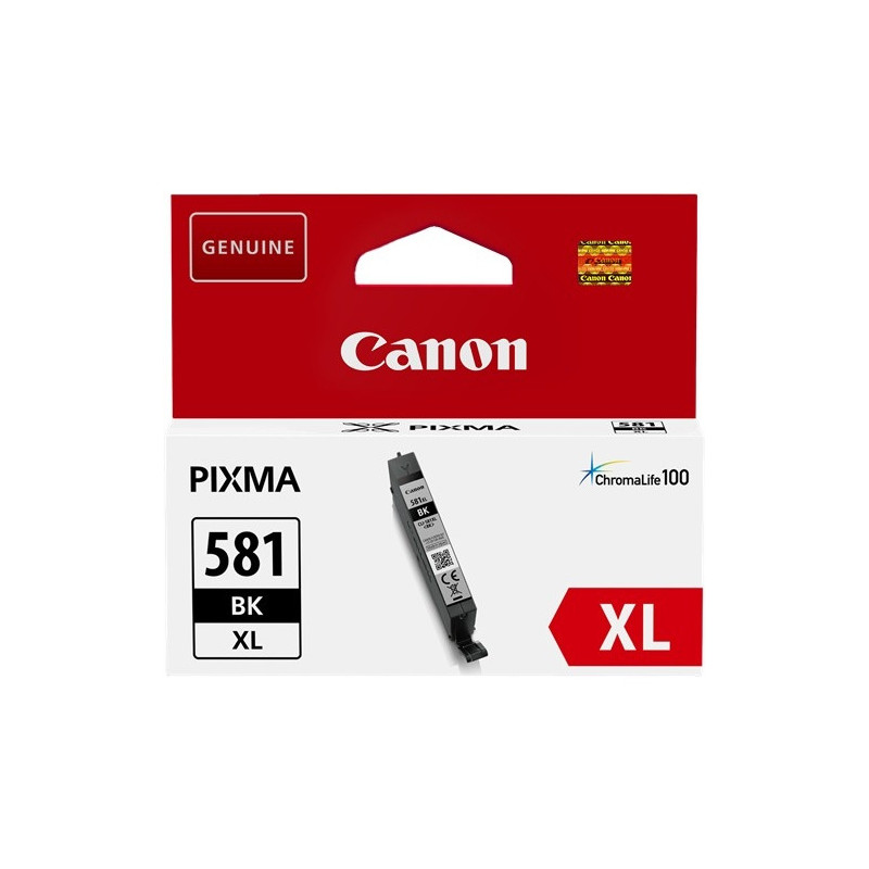 Tusz CANON (CLI-581BK XL/2052C001) czarny 8,3ml