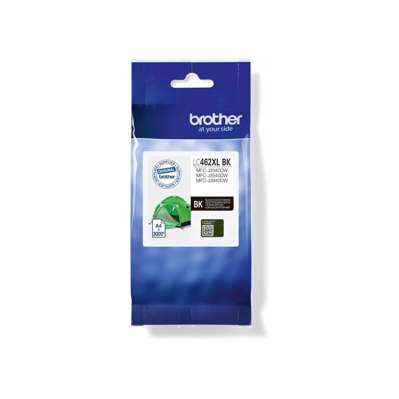 Tusz BROTHER (LC462XL BK) czarny 3000str