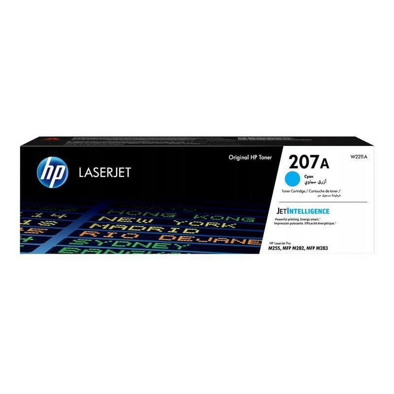 Toner HP 207A (W2211A) niebieski 1250str