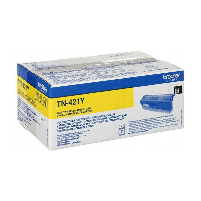 Toner BROTHER (TN-421Y) żółty 1800str