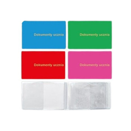 Okładka na dokumenty ucznia mała PCV MODERN MIX 0300-0151-99 Panta Plast