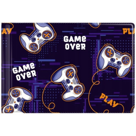 Okładka na dokumenty ucznia mała z nadrukiem GAMEPAD OD-33-33 BIURFOL