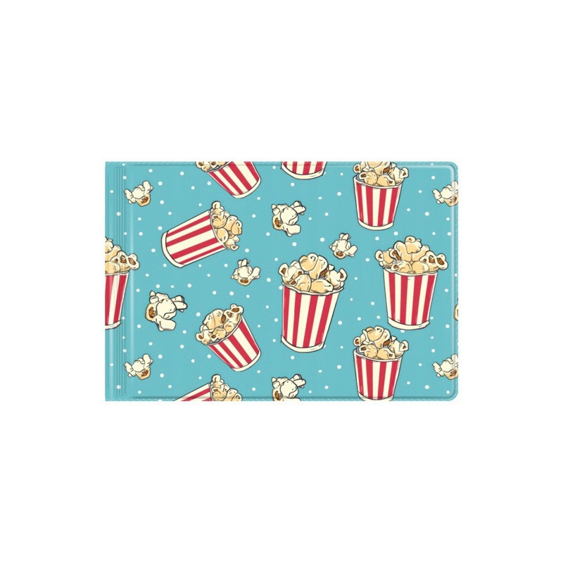 Okładka na dokumenty ucznia mała z nadrukiem POPCORN OD-33-39 BIURFOL