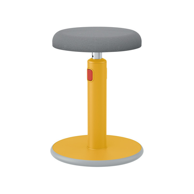 Ergonomiczny stołek Leitz Ergo Cosy żółty 65180019