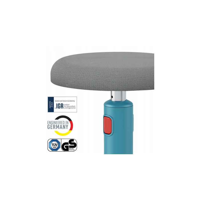 Ergonomiczny stołek Leitz Ergo Cosy niebieski 65180061