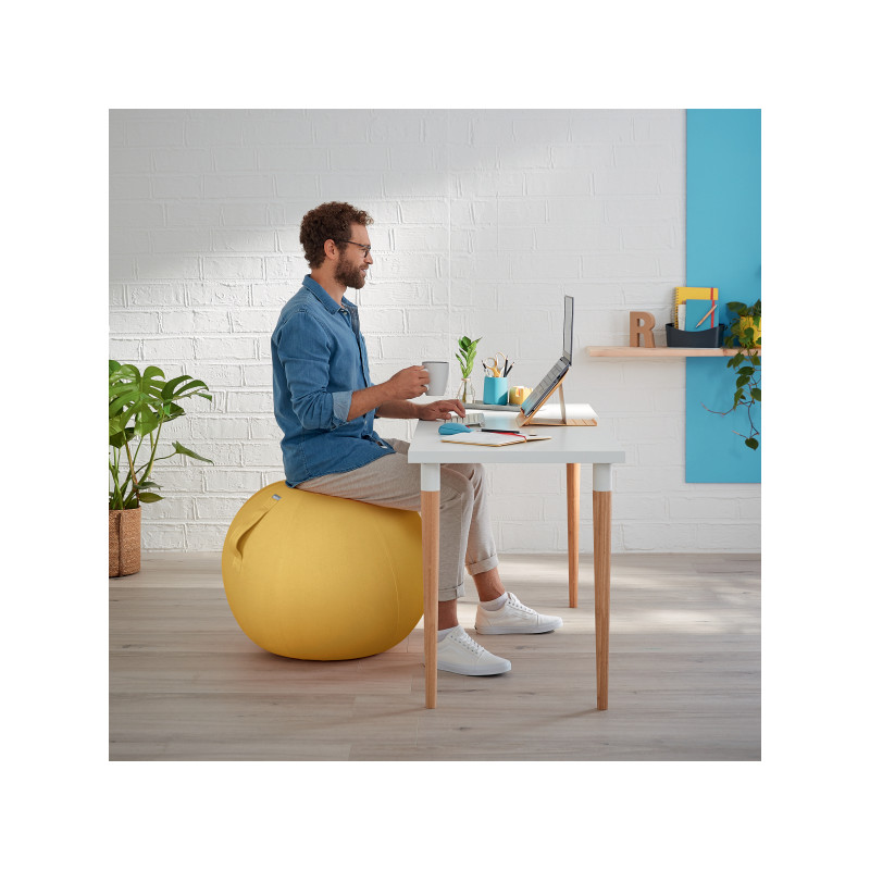 Piłka do siedzenia LEITZ Ergo Cosy żółta 52790019