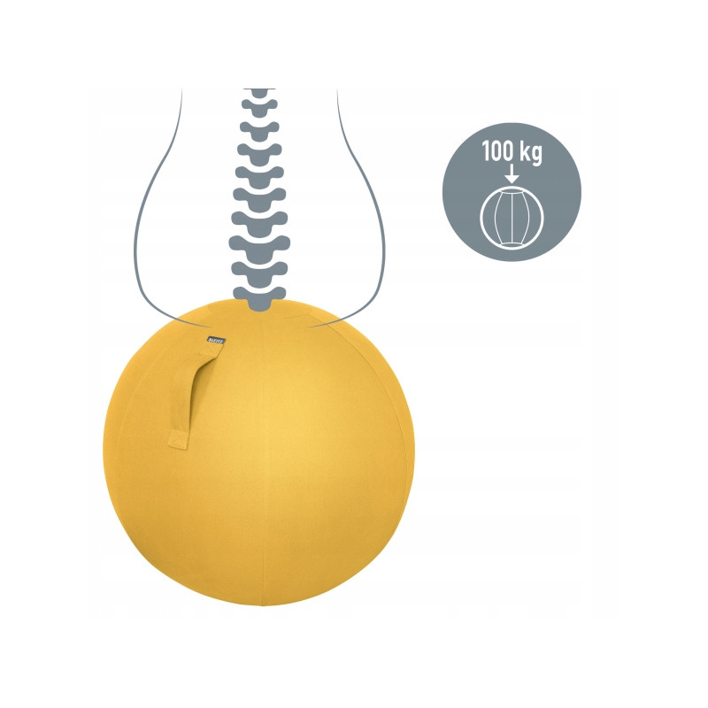Piłka do siedzenia LEITZ Ergo Cosy żółta 52790019