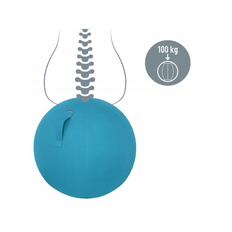 Piłka do siedzenia LEITZ Ergo Cosy niebieska 52790061
