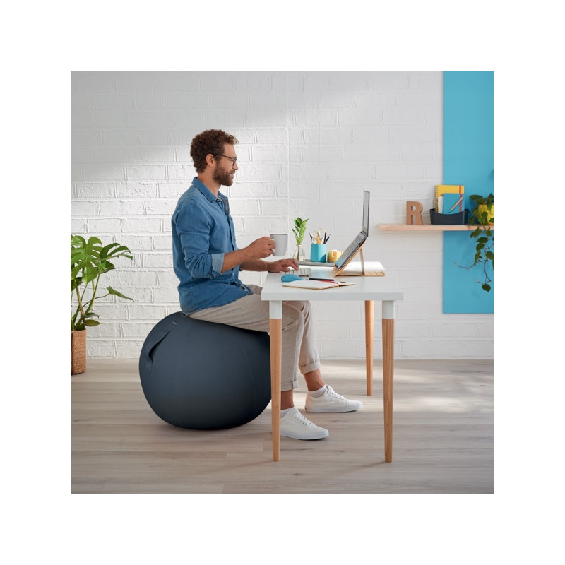 Piłka do siedzenia LEITZ Ergo Cosy szara 52790089