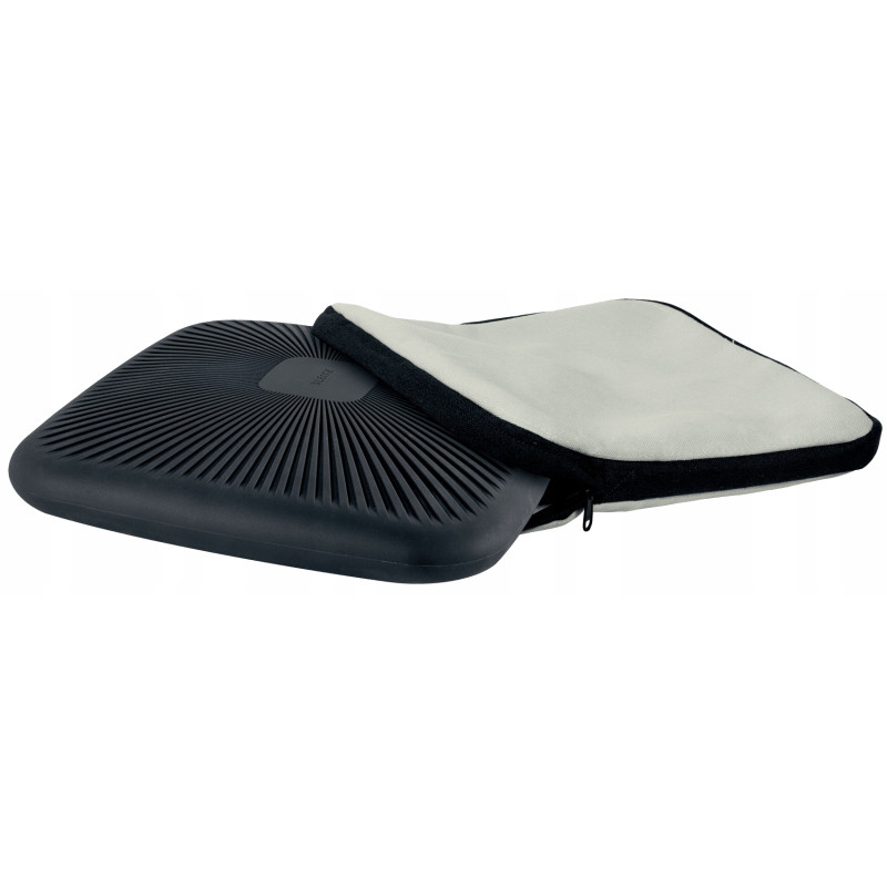 Poduszka balansująca z pokrowcem LEITZ ERGO do aktywnego siedzenia jasno szara 65400085