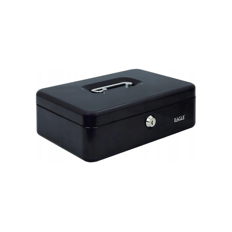Kasetka na pieniądze 8878M czarna 82x192x262mm 120-1026 EAGLE