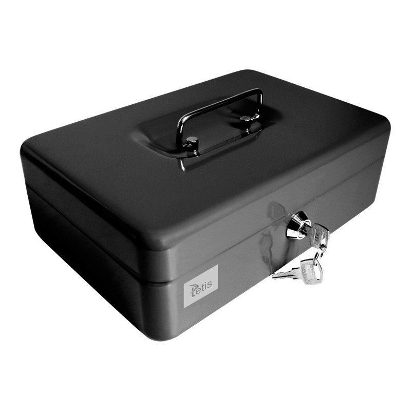 Kasetka metalowa 194x144x75mm czarna GV008-V TETIS