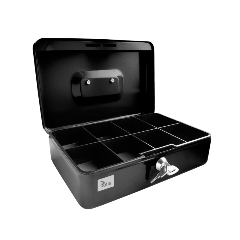 Kasetka metalowa 194x144x75mm czarna GV008-V TETIS