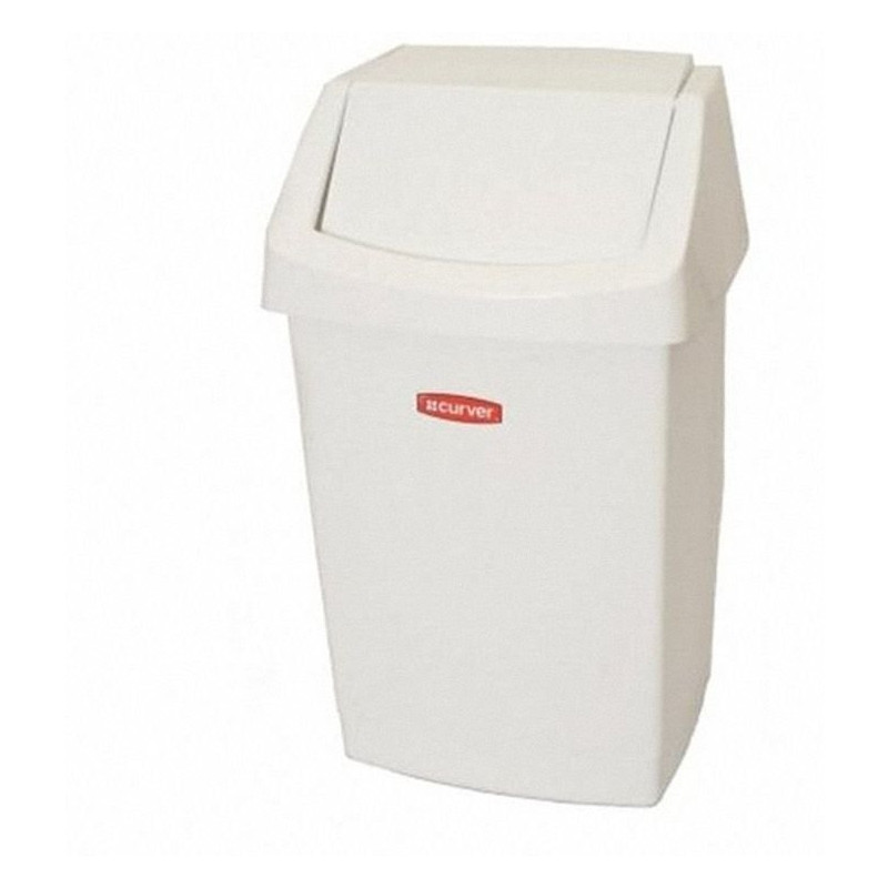 Kosz na śmieci uchylny 50l CURVER CLICK-IT biały 04045-026-65/154792