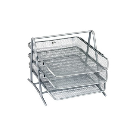 Stojak na dokumenty GR-069S srebrny metalowy GRAND 120-1118