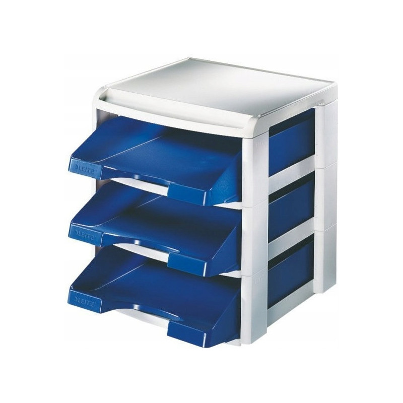 Moduł na trzy półki LEITZ Plus niebieska LEITZ 53270035