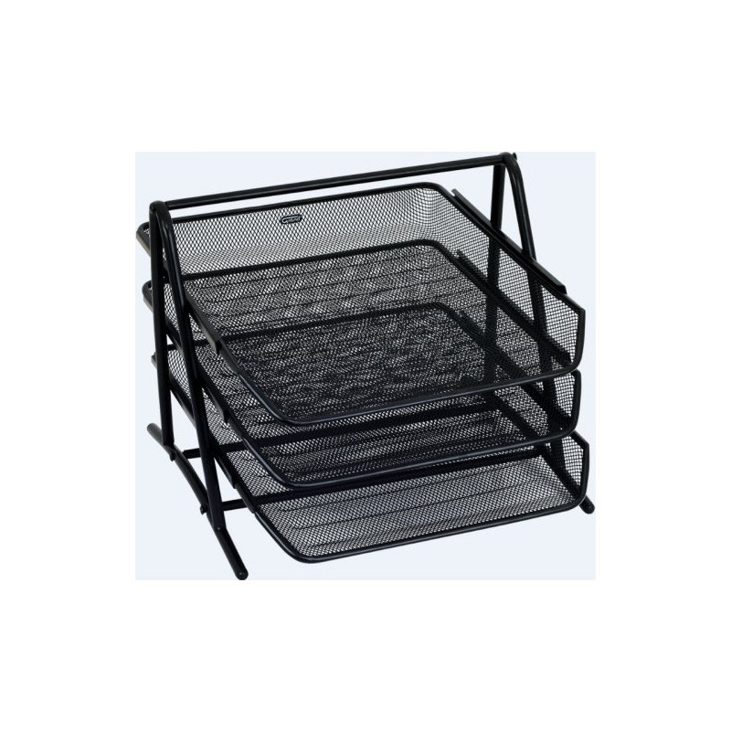 Stojak na dokumenty czarny metalowy 3-szufladki GR-069 GRAND 120-1117