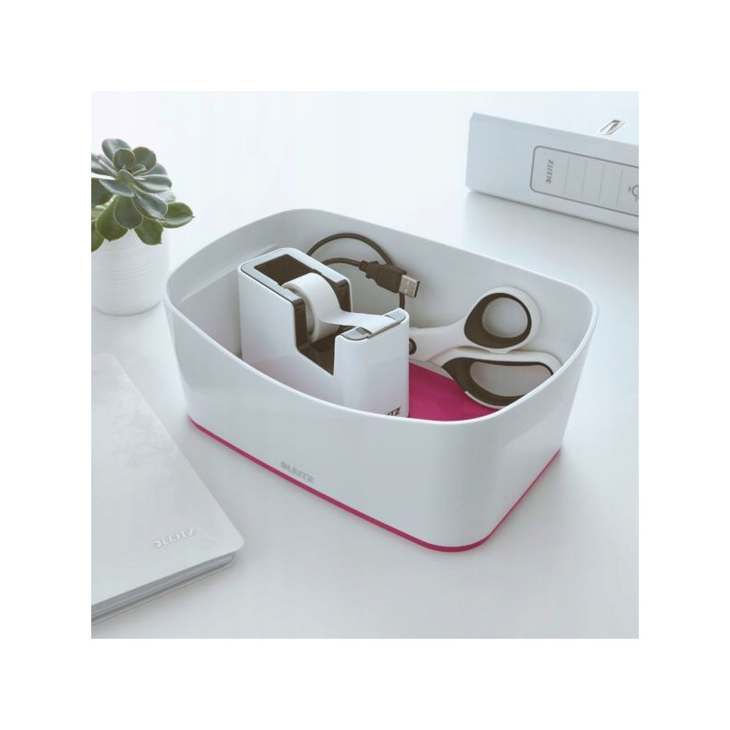 Podajnik taśmy klejącej Leitz WOW różowy 53641023