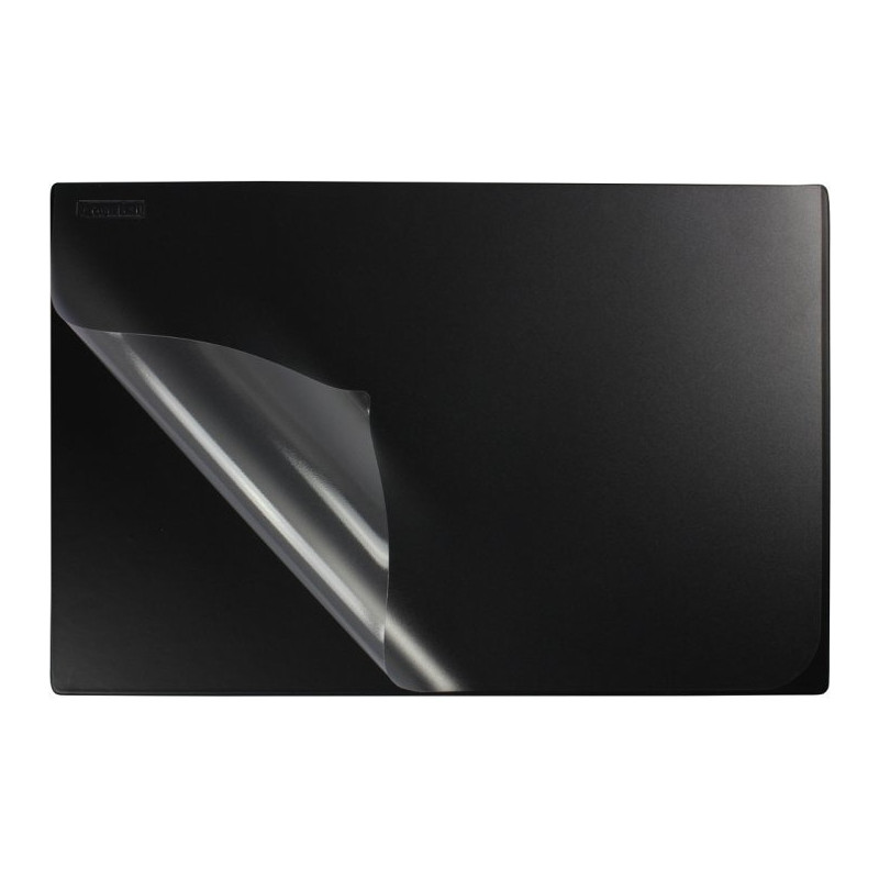 Podkład na biurko z folią 38x58 czarny PB-01-02 BIURFOL