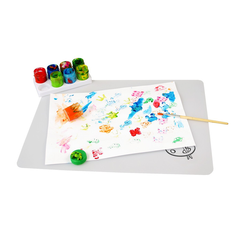 Podkładka na biurko do prac plastycznych 28x38cm A4 przezroczysta PS-A4-02 BIURFOL