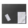 Podkład na biurko 650x520mm Czarny przezroczysta nakładka 720301 DURABLE