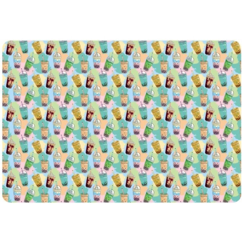 Podkładka do prac plastycznych A3 PP z nadrukiem BUBBLE TEA PSN-A3-37 BIURFOL