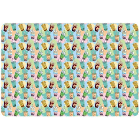 Podkładka do prac plastycznych A3 PP z nadrukiem BUBBLE TEA PSN-A3-37 BIURFOL