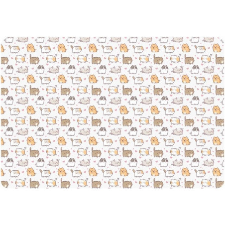 Podkładka do prac plastycznych A3 PP z nadrukiem KITTENS PSN-A3-35 BIURFOL