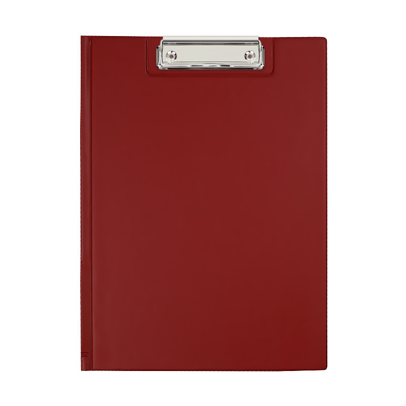 Teczka z klipsem na dokumenty Clipboard A4 bordowa KH-04-05 BIURFOL