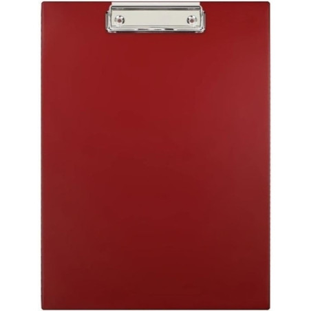Deska z klipem Clipboard A4 czerwona NATUNA