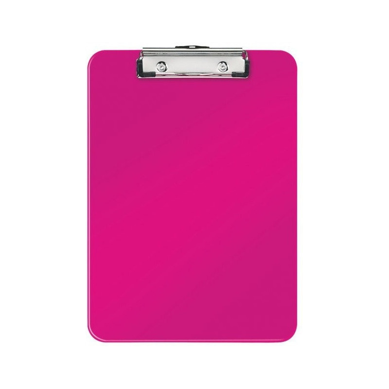 Deska z klipsem LEITZ WOW różowa 39710023