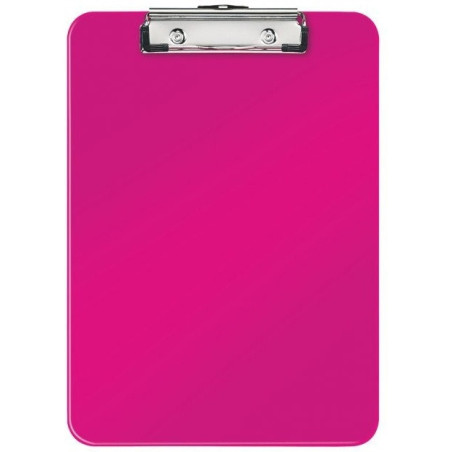 Deska z klipsem LEITZ WOW różowa 39710023