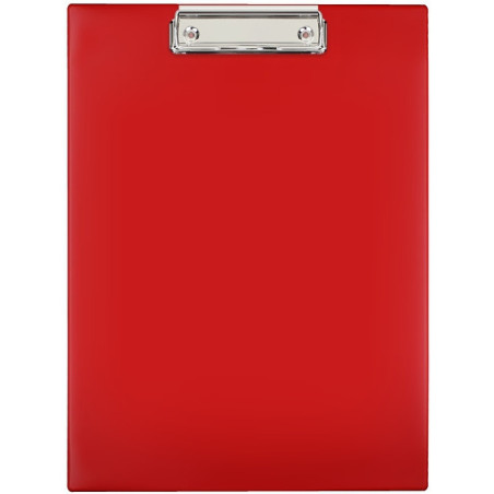 Deska z klipem Clipboard A4 czerwona KH-01-04 BIURFOL
