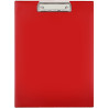 Deska z klipem Clipboard A4 czerwona KH-01-04 BIURFOL
