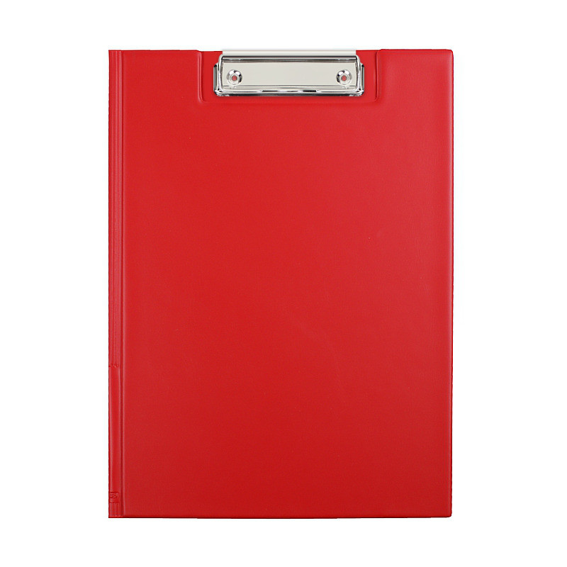 Teczka z klipsem na dokumenty Clipboard A4 czerwona KH-04-04 BIURFOL
