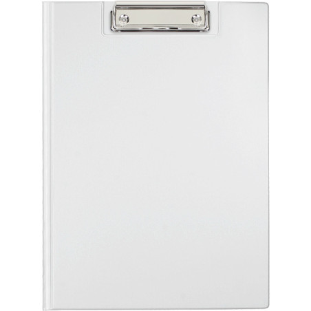 Teczka z klipem zamykana Clipboard A4 biała KL-04/KH-04-10 BIURFOL
