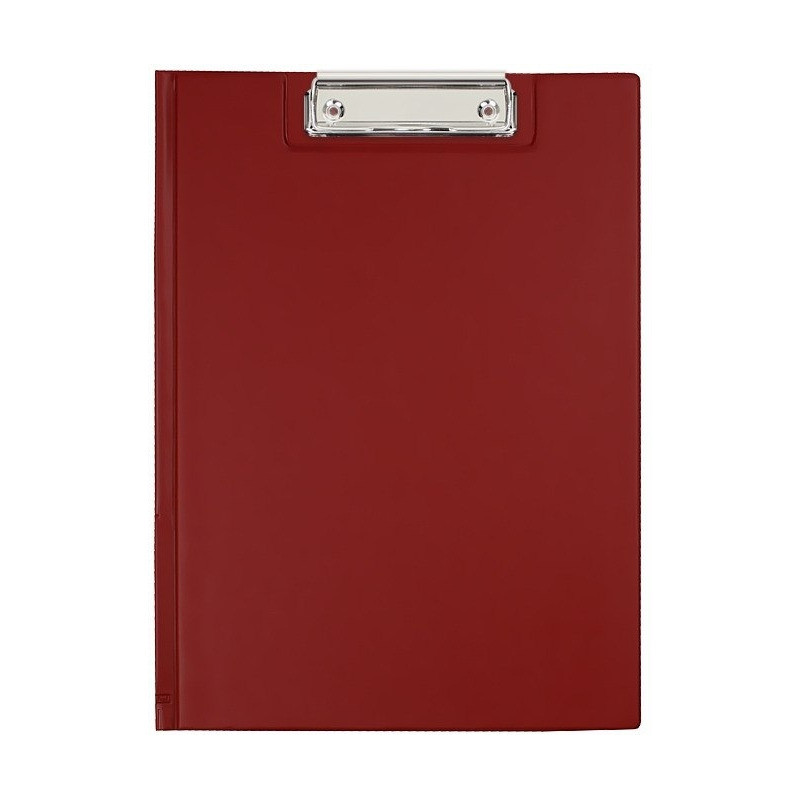 Teczka z klipem na dokumenty Clipboard A4 czerwona NATUNA