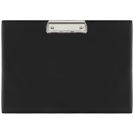 Deska z klipem A4 zamek na długim boku czarna KH-20-03 BIURFOL