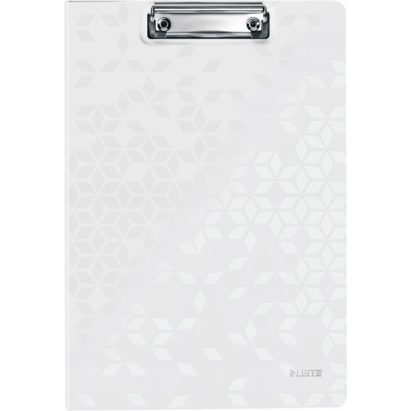 Deska z klipem i okładką LEITZ WOW biała 41990001