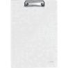 Deska z klipem i okładką LEITZ WOW biała 41990001